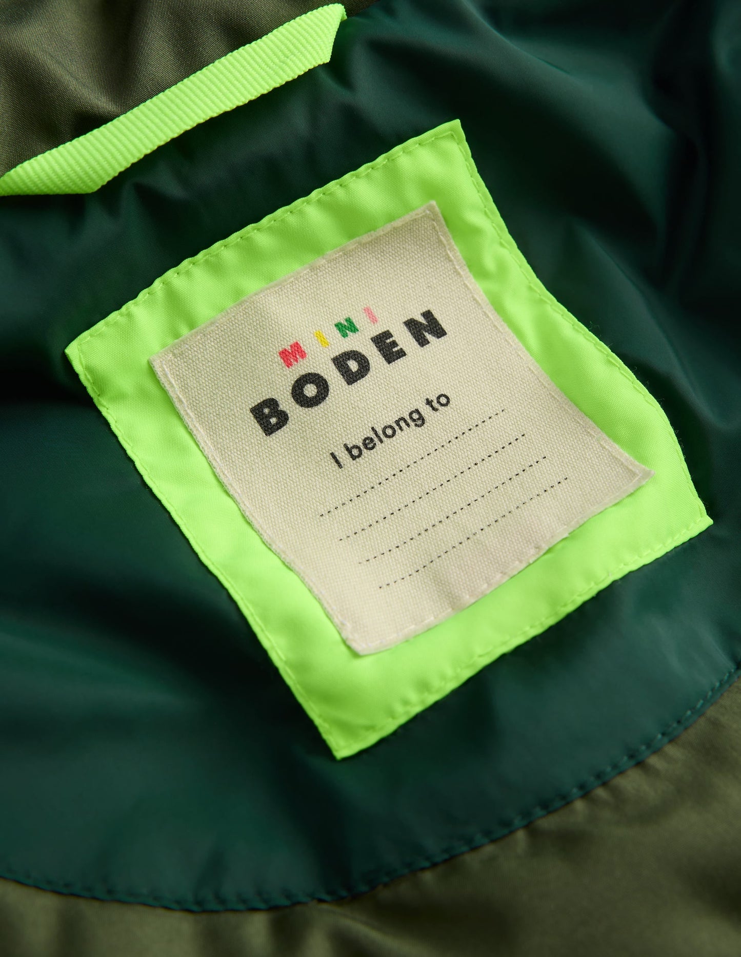 2-in-1 Borg Mix Panel Jacket-Khaki