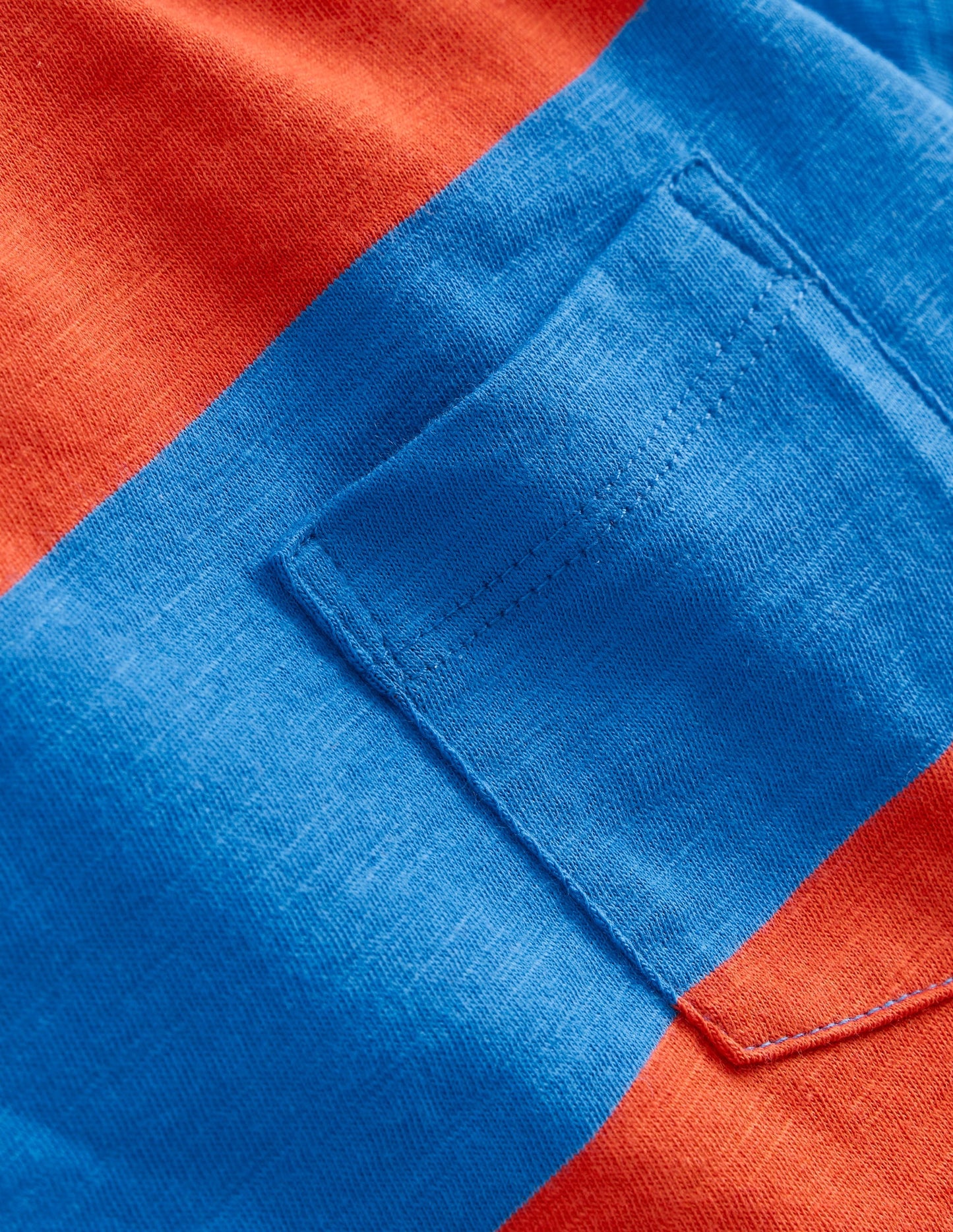 Everyday Short Sleeve T-Shirt-AURORA RED / DIRECTOIRE BLUE