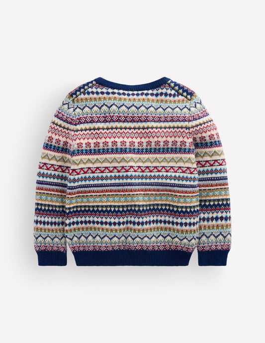 Fair Isle Jumper-Multi Fairisle