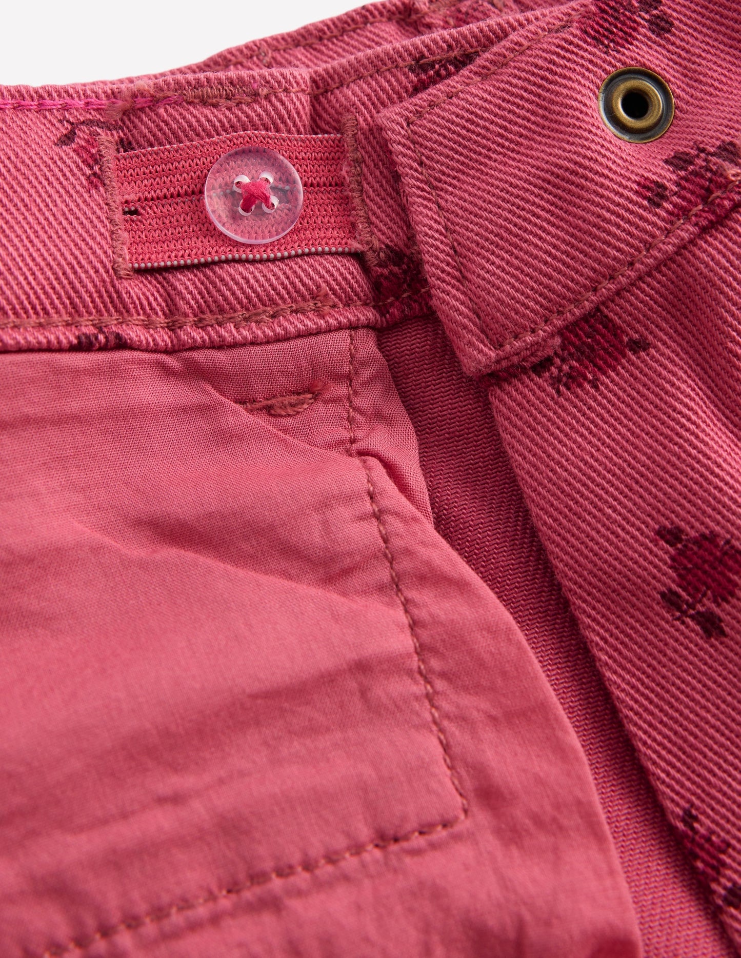 Kick Flare Jean-Winter Blush Vintage Roses