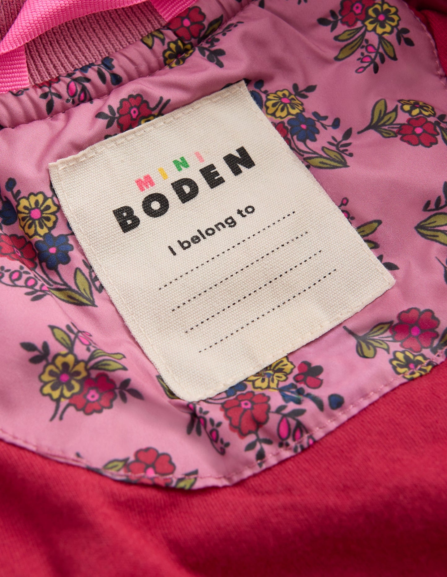 Quilted Bomber Jacket-Vintage Rose Sprouting Garden