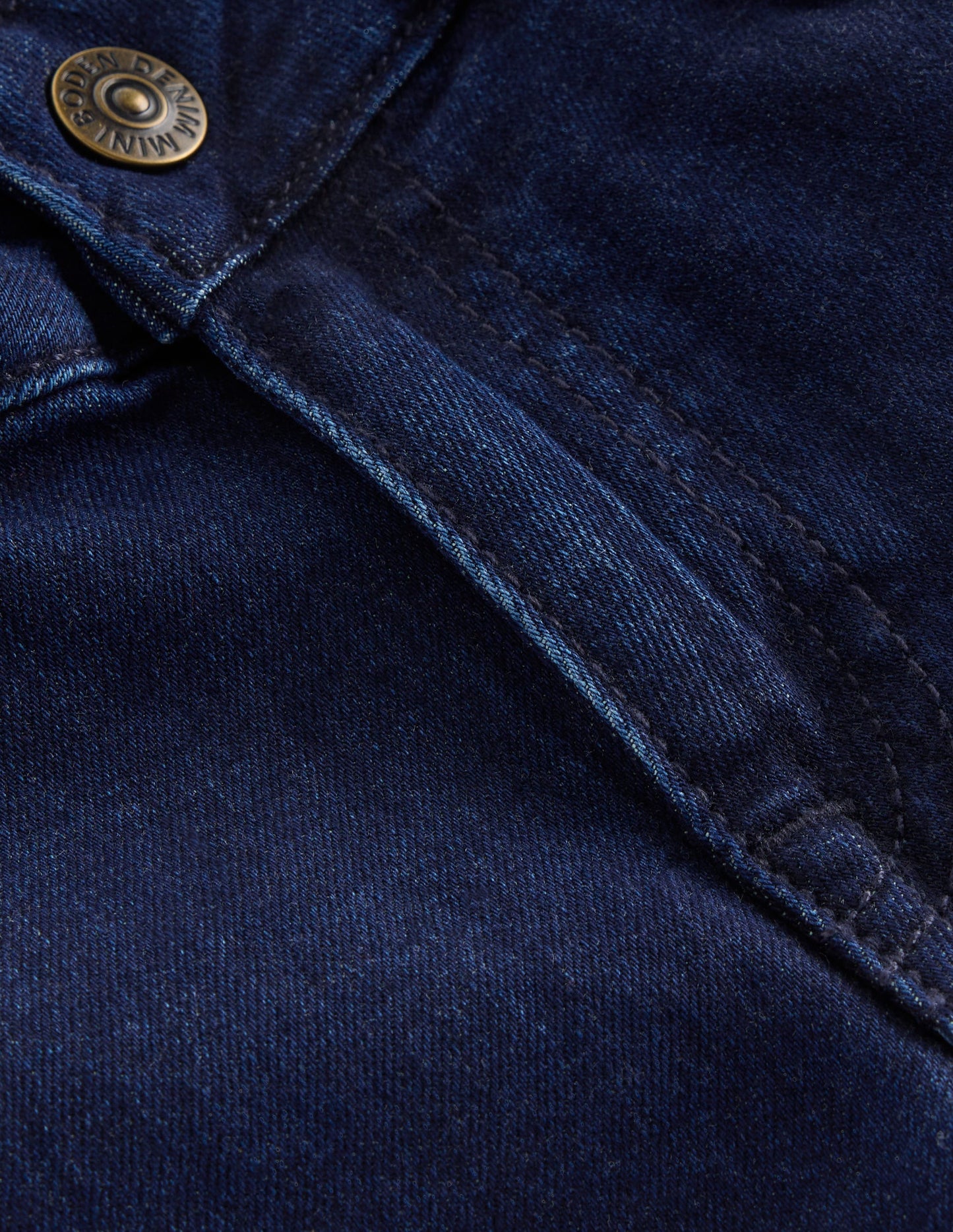 Wide Leg Jeans-Dark Vintage Blue