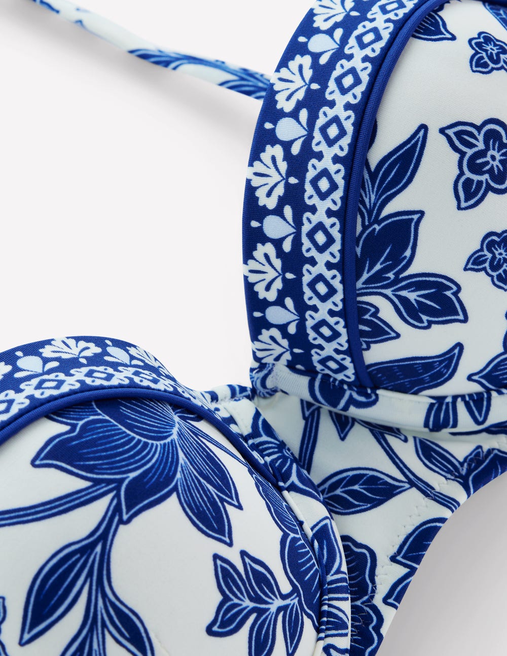 Rhodes Cup Sized Bikini Top-Mazarine Blue, Tigers Paradise