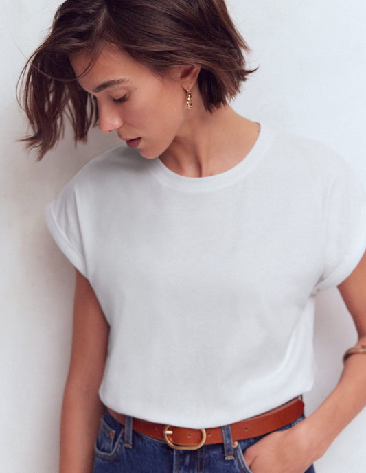 Turn Back T-shirt-White