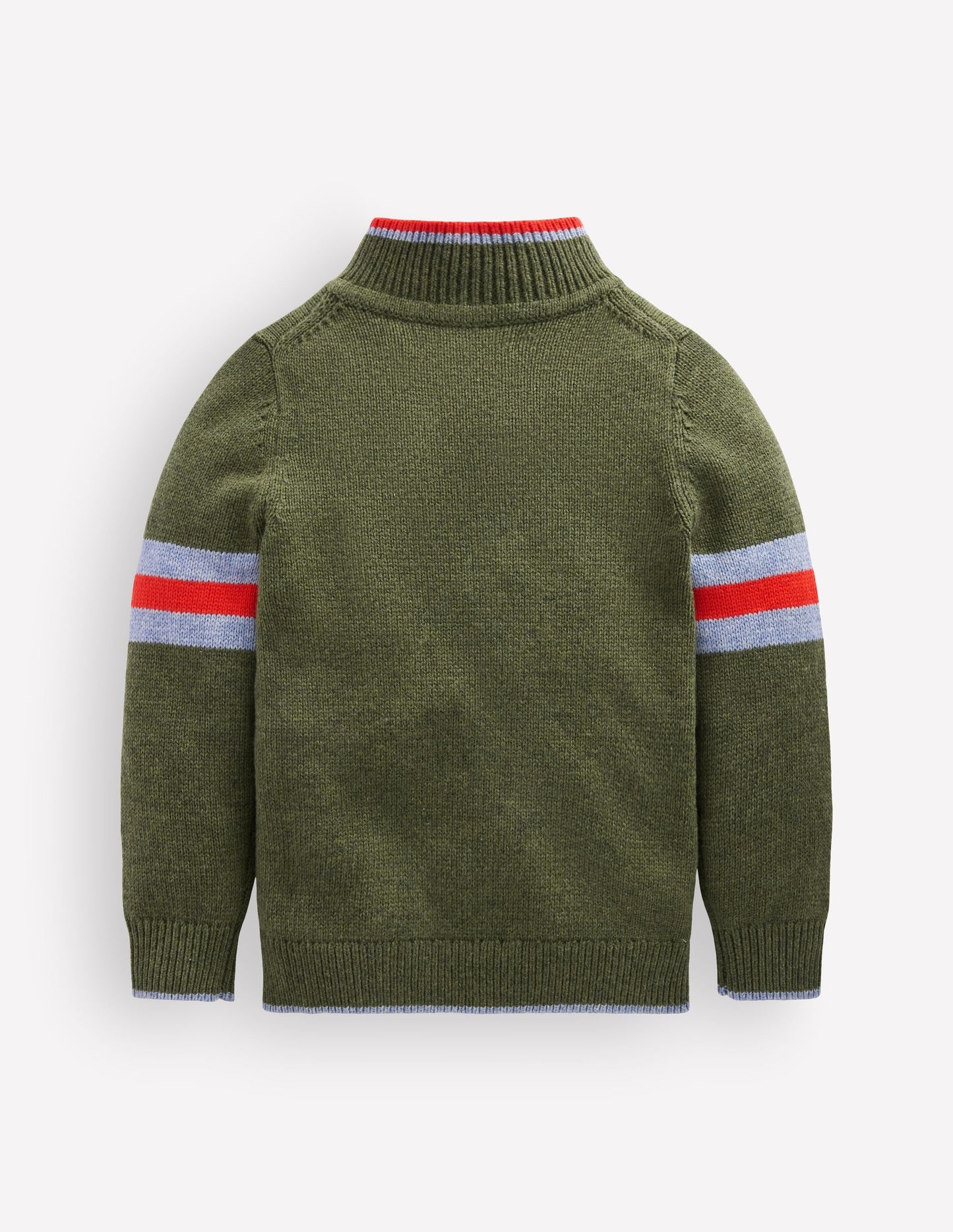 Heritage Half-Zip Jumper-Chive Marl