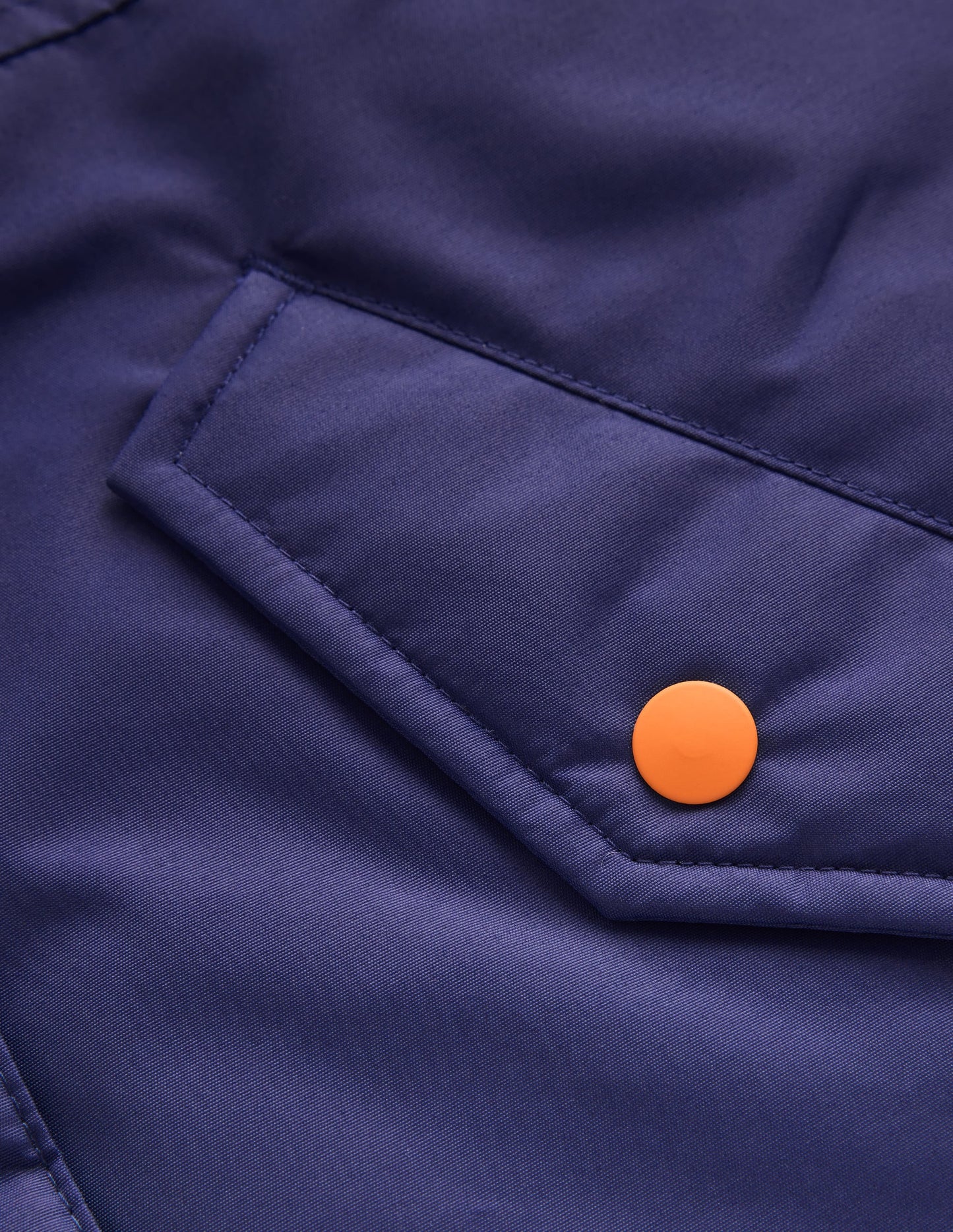 Borg Lined Anorak-MAZARINE BLUE