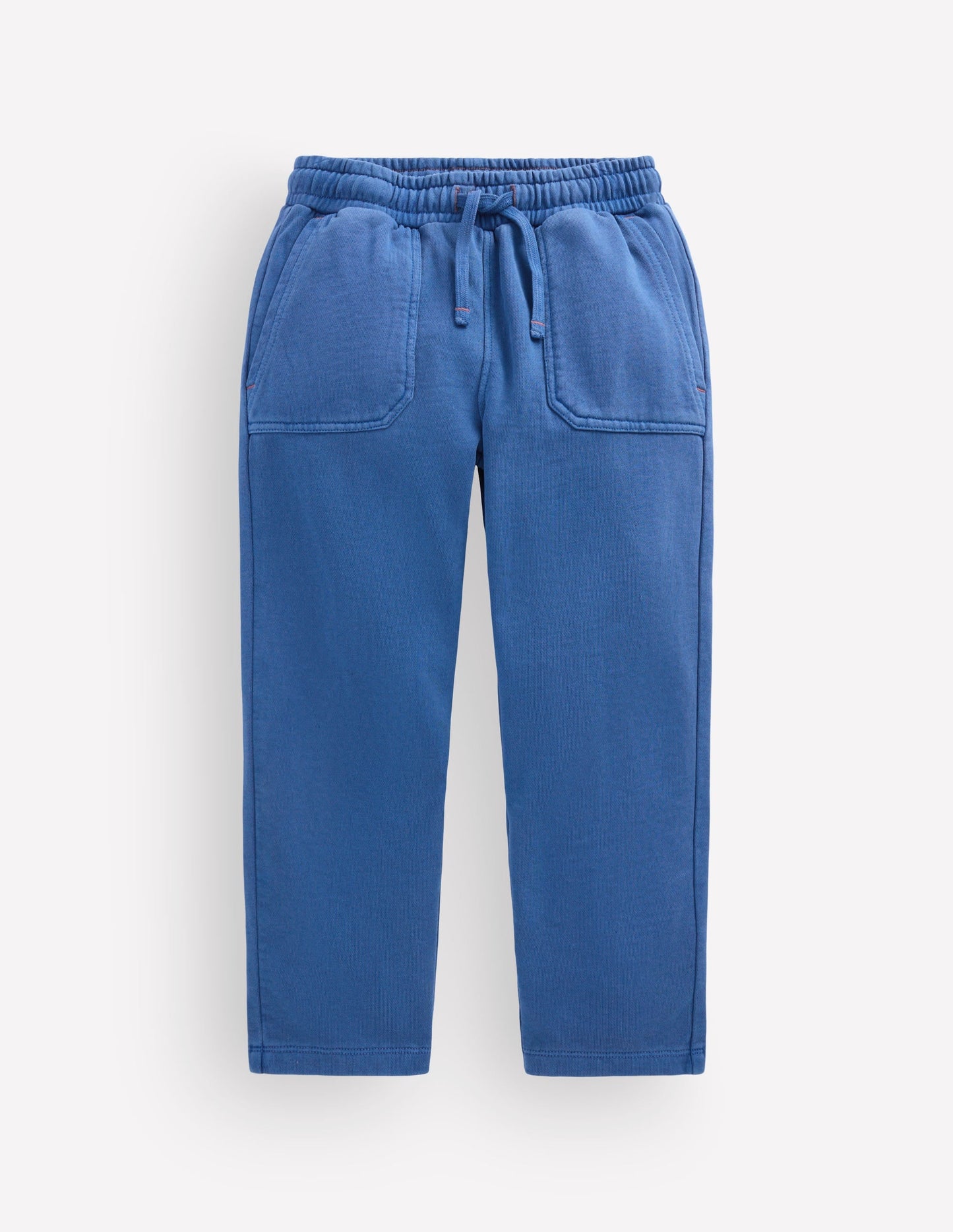 Garment Dye Joggers-Denim Blue