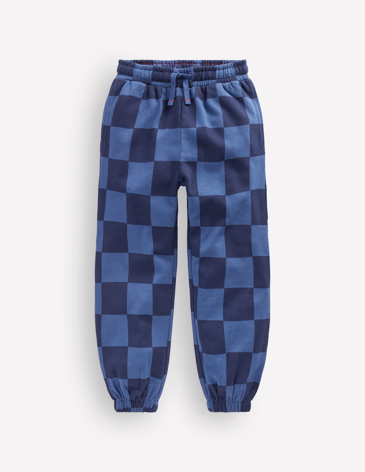 Printed Joggers-College Navy / Denim Blue