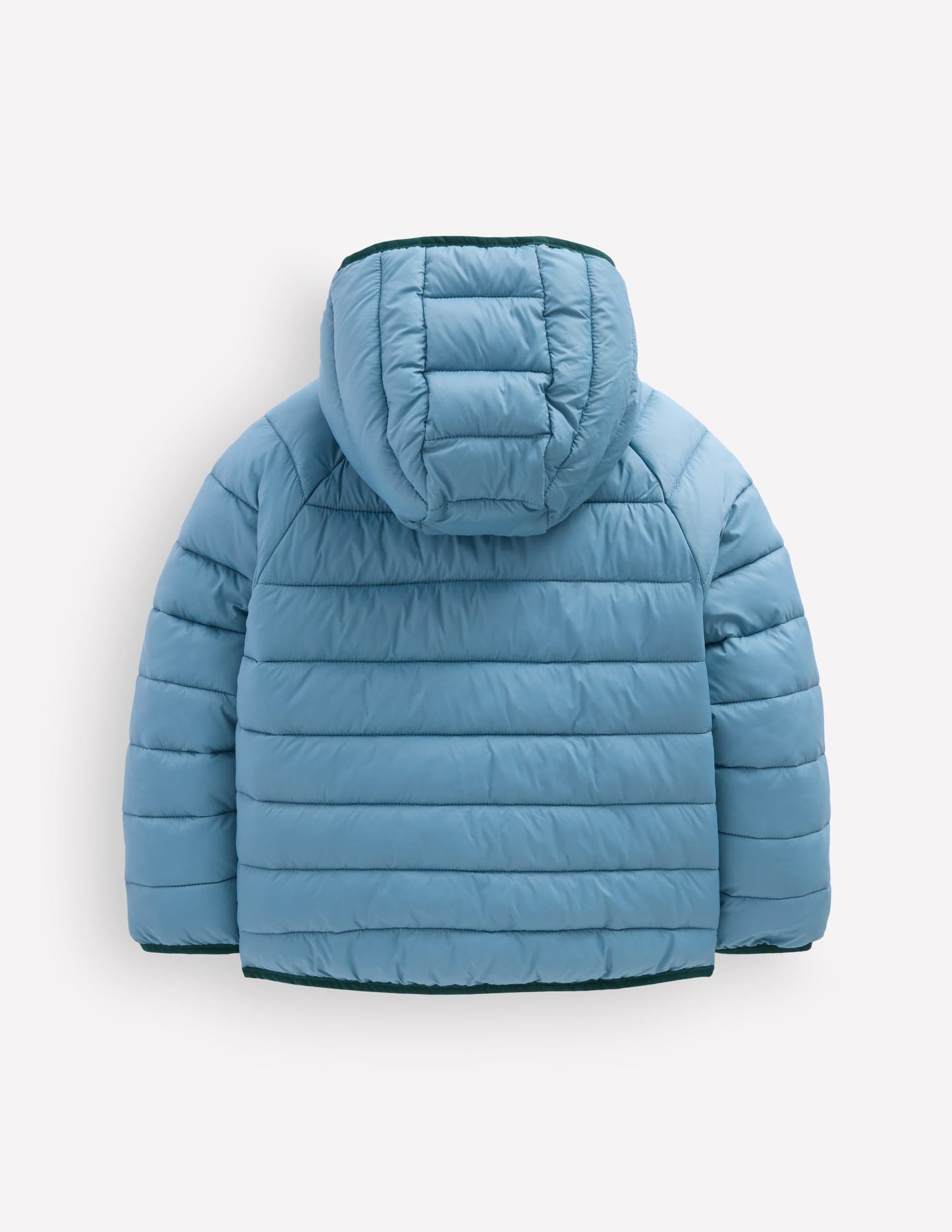 Pack-away Padded Jacket-Blue Aura