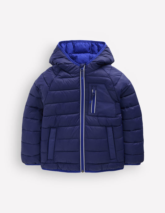 Pack-away Padded Jacket-College Navy