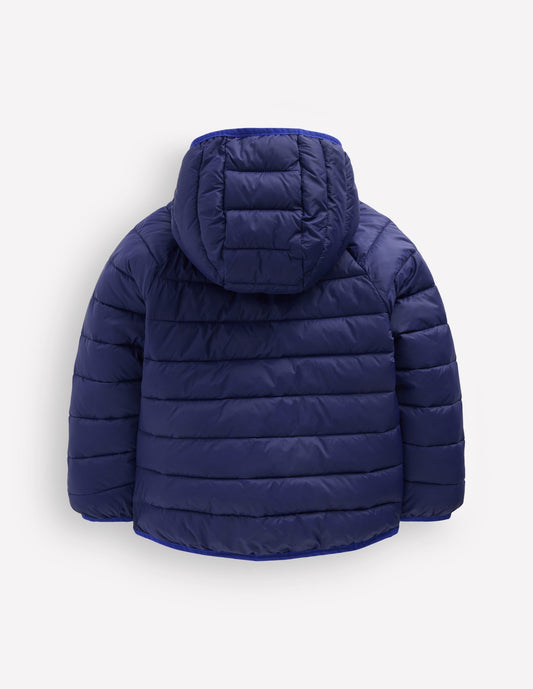 Pack-away Padded Jacket-College Navy
