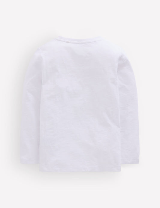 Everyday Long Sleeve T-Shirt-White