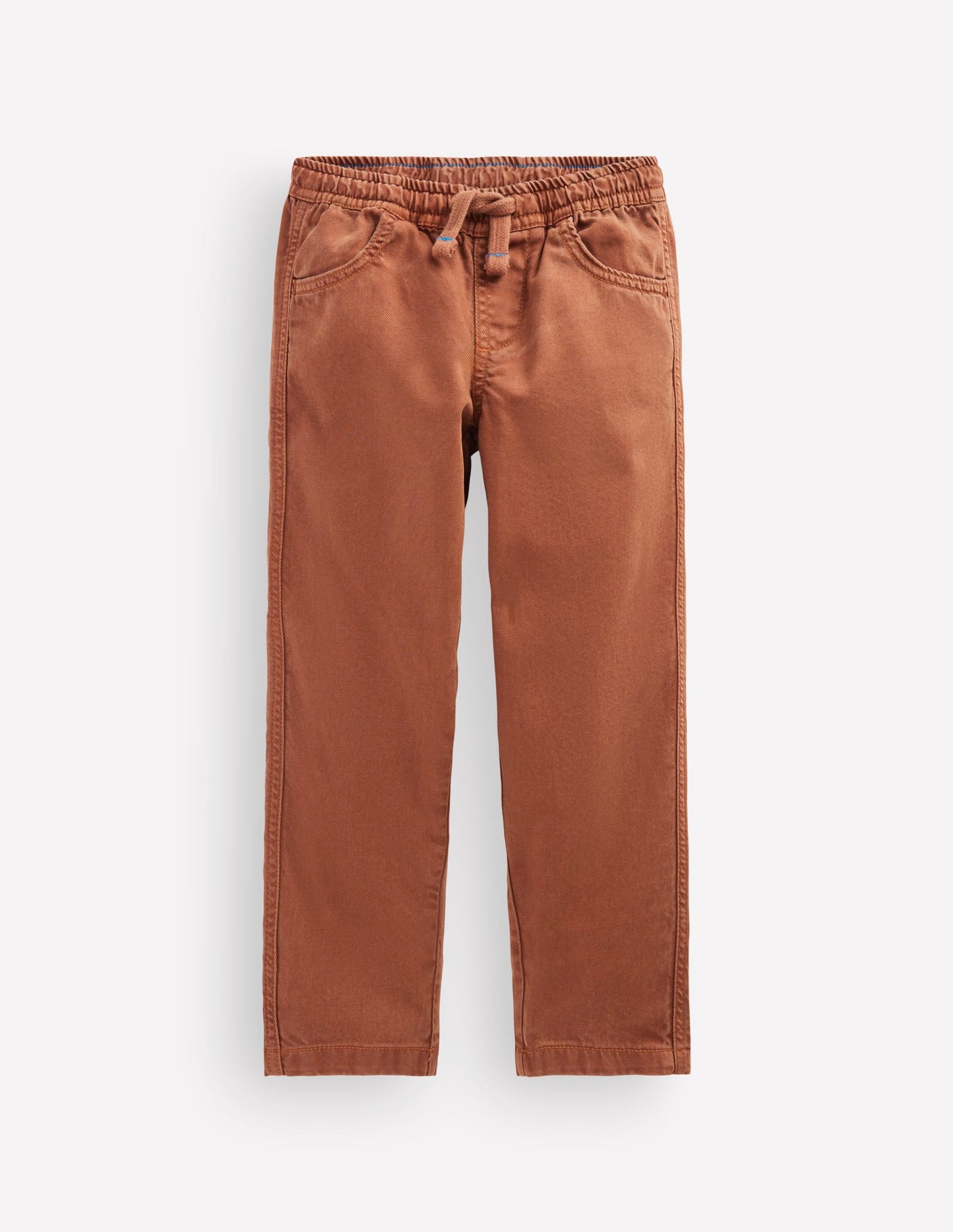 Easy Straight Trousers-Ginger