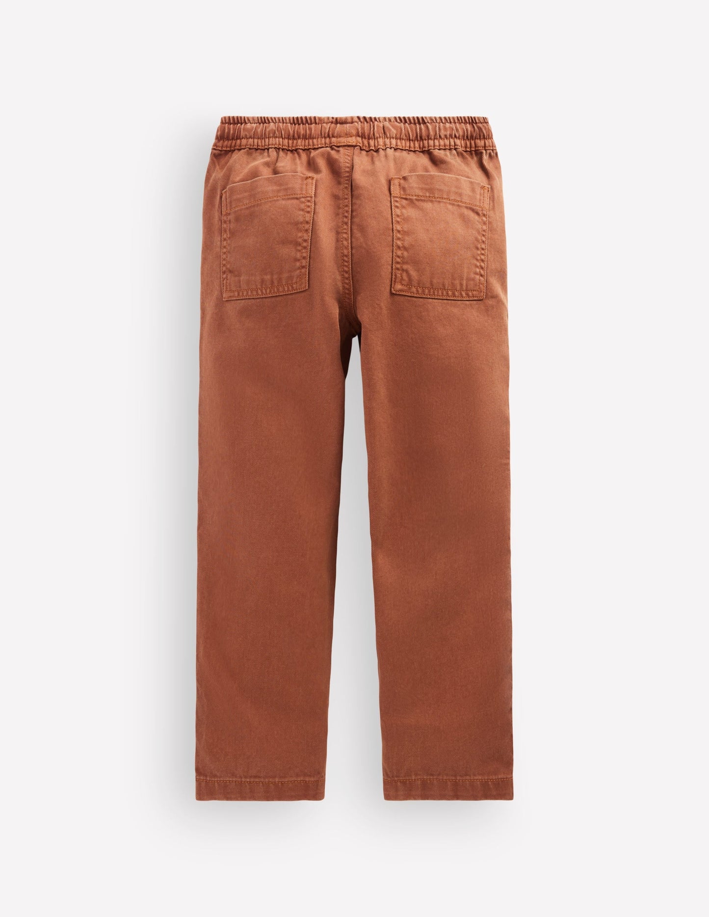 Easy Straight Trousers-Ginger