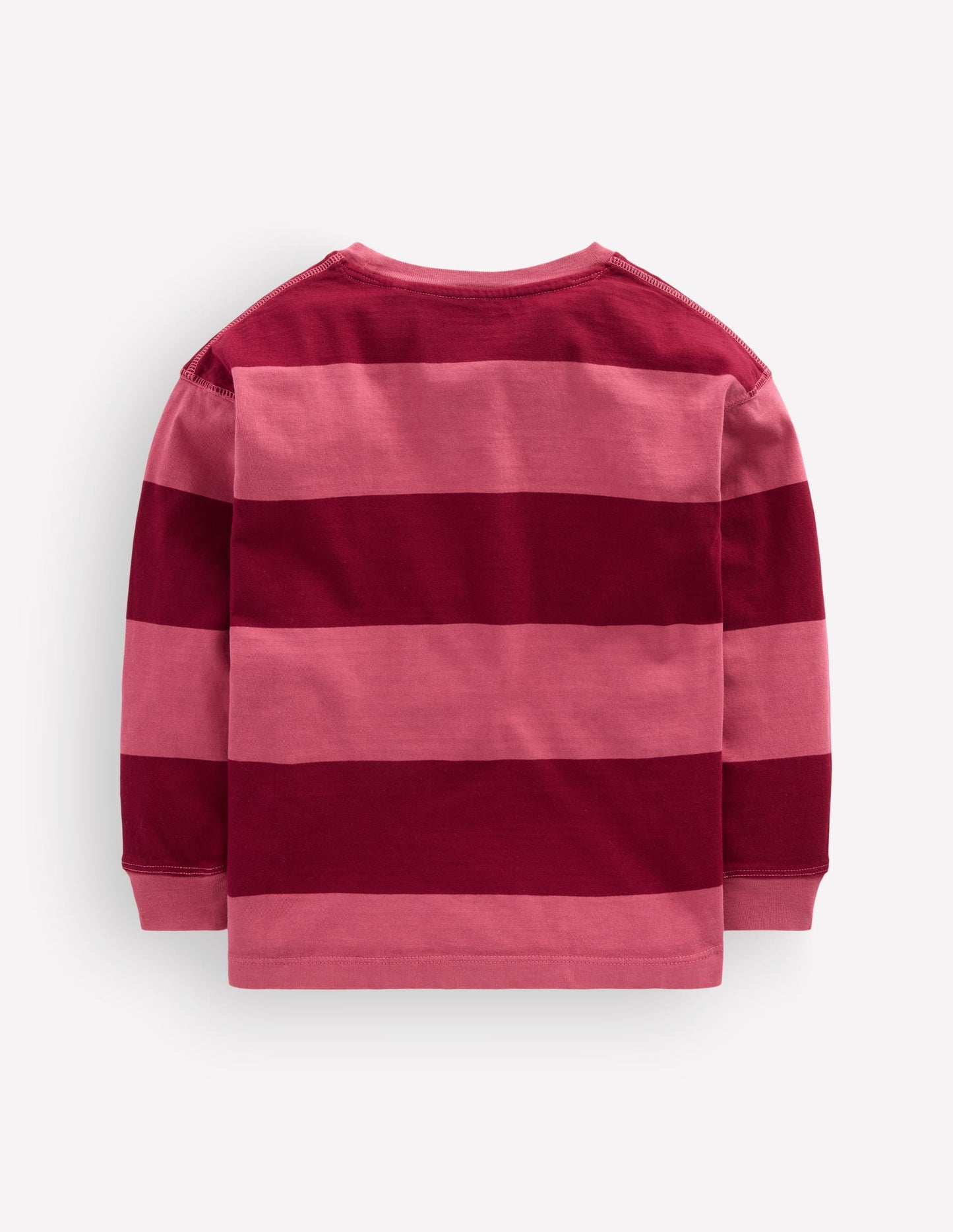 Long Sleeve Garment Dye Tee-Winter Blush / Ruby Red