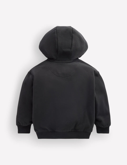 Halloween Glow Hoodie-Shadow Grey Skeleton
