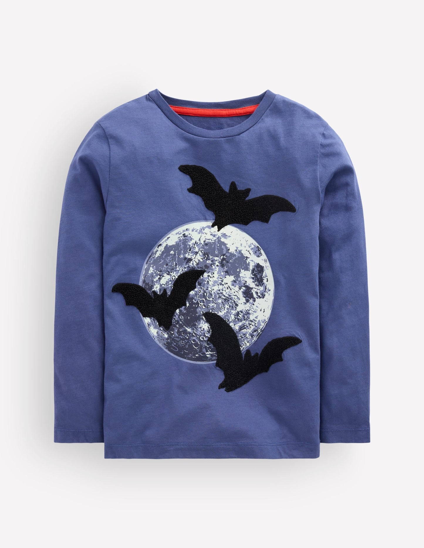 Glow Appliqué T-shirt-Moons and Bats