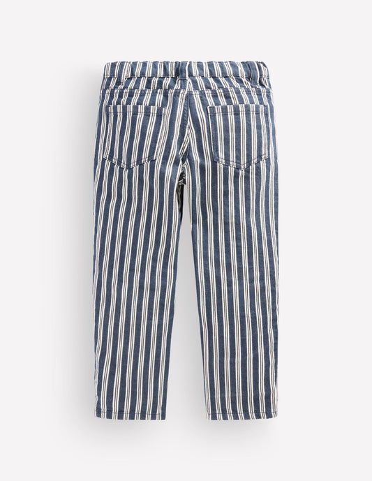 Regular Straight Jeans-Pin Stripe