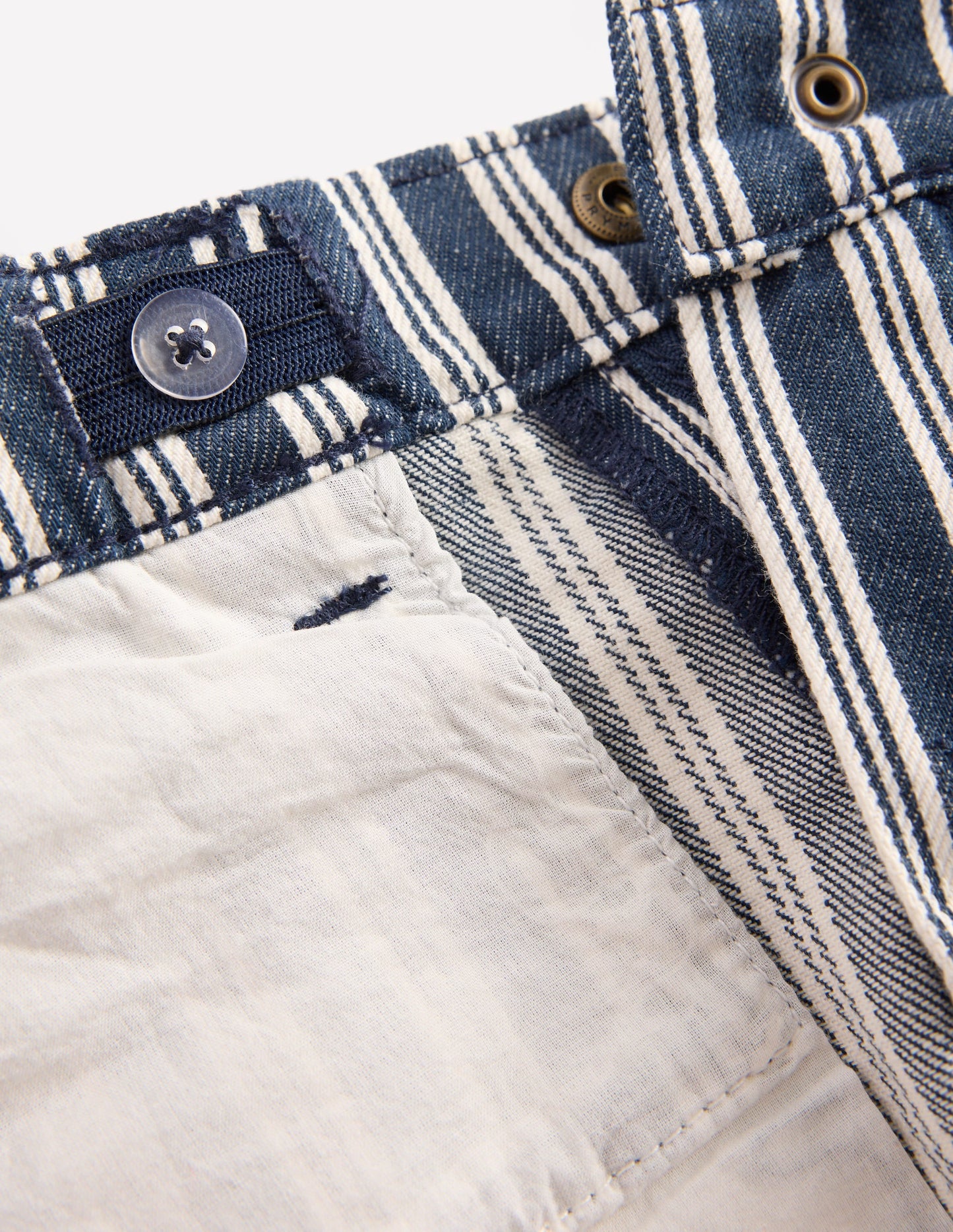 Regular Straight Jeans-Pin Stripe