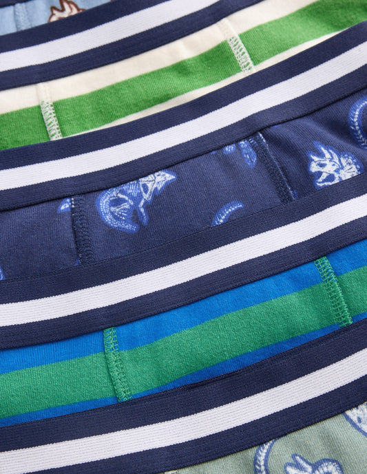 5-pack Boxers-Dino Skeletons