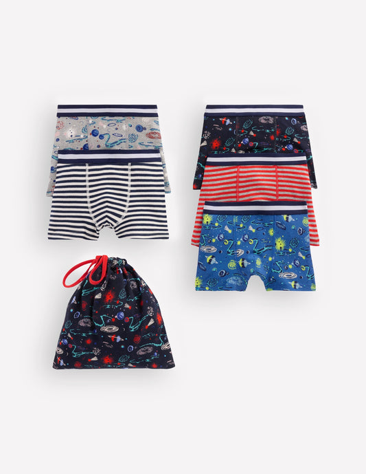 5-pack Boxers-Multi Constellations