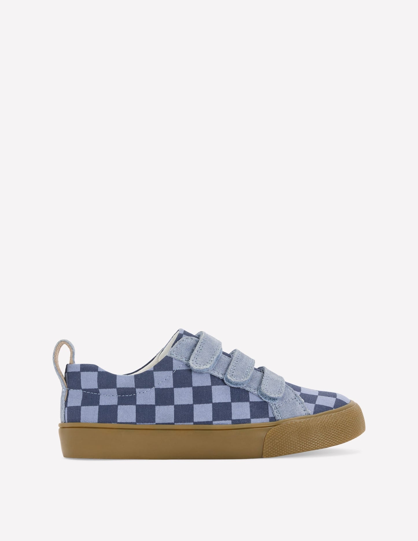 Low Tops-Checkerboard Blue