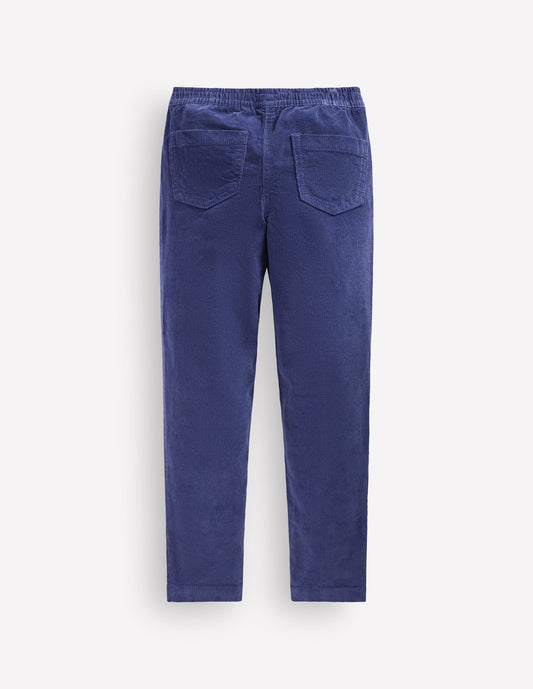 Cord Leggings-College Navy