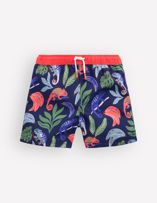 Swim Shorts-Multi Chamelion