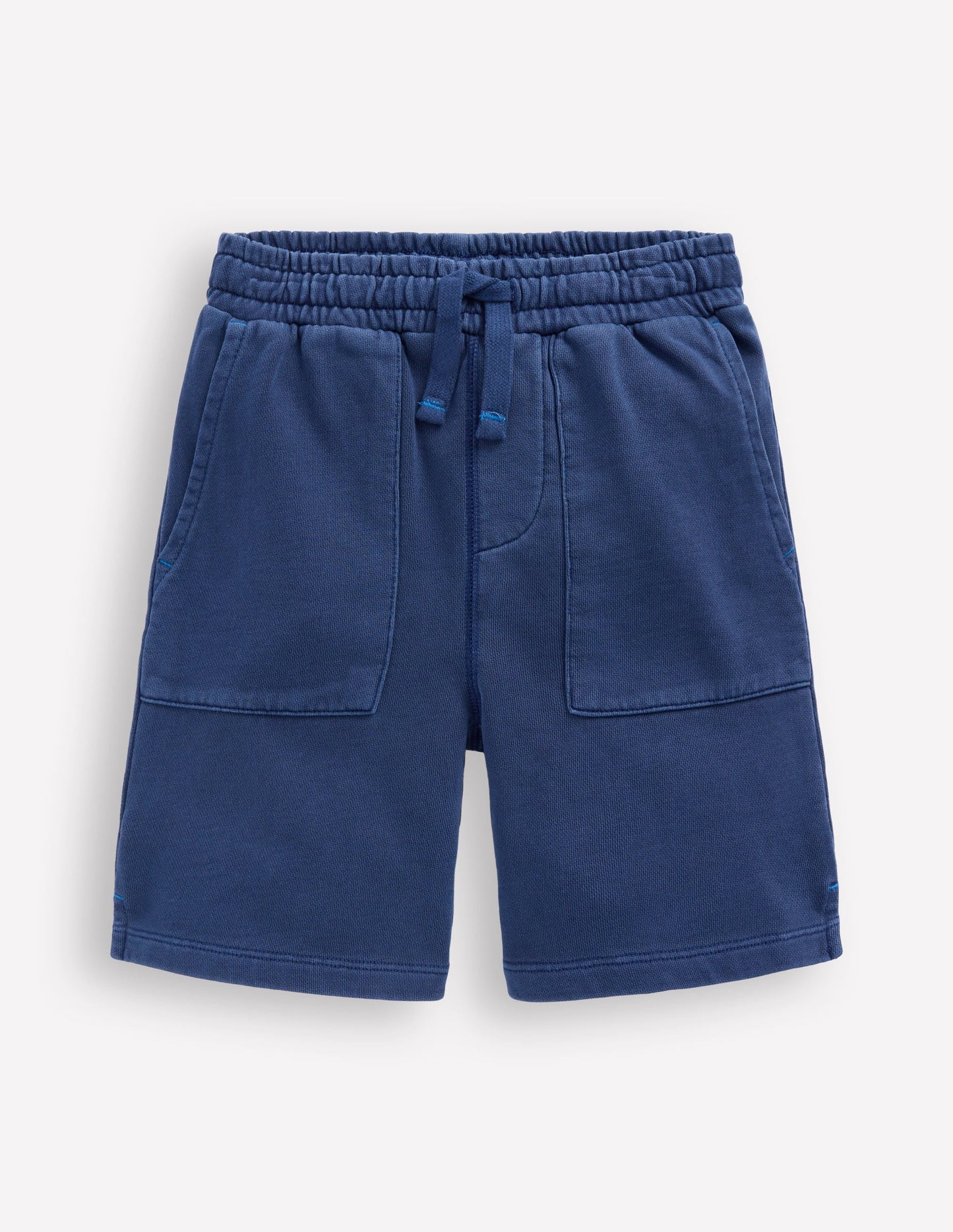 Garment Dye Sweatshorts-Navy