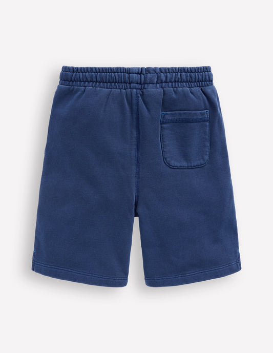 Garment Dye Sweatshorts-Navy