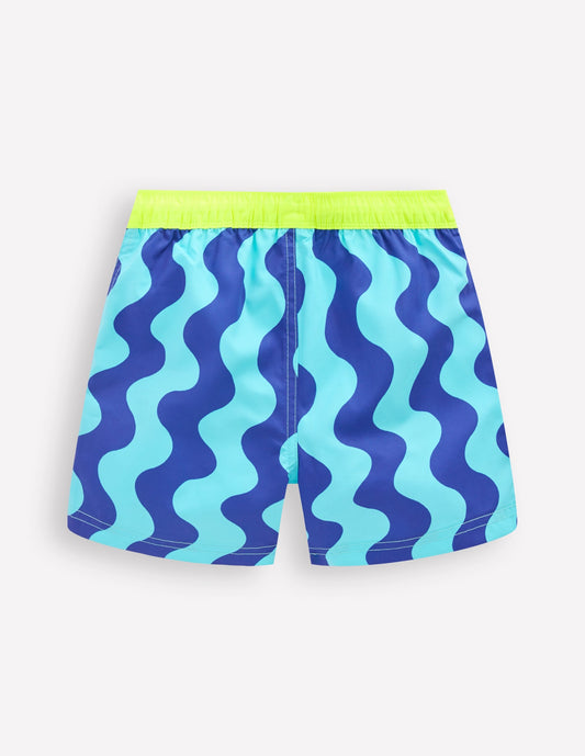 Swim Shorts-Blue Waves