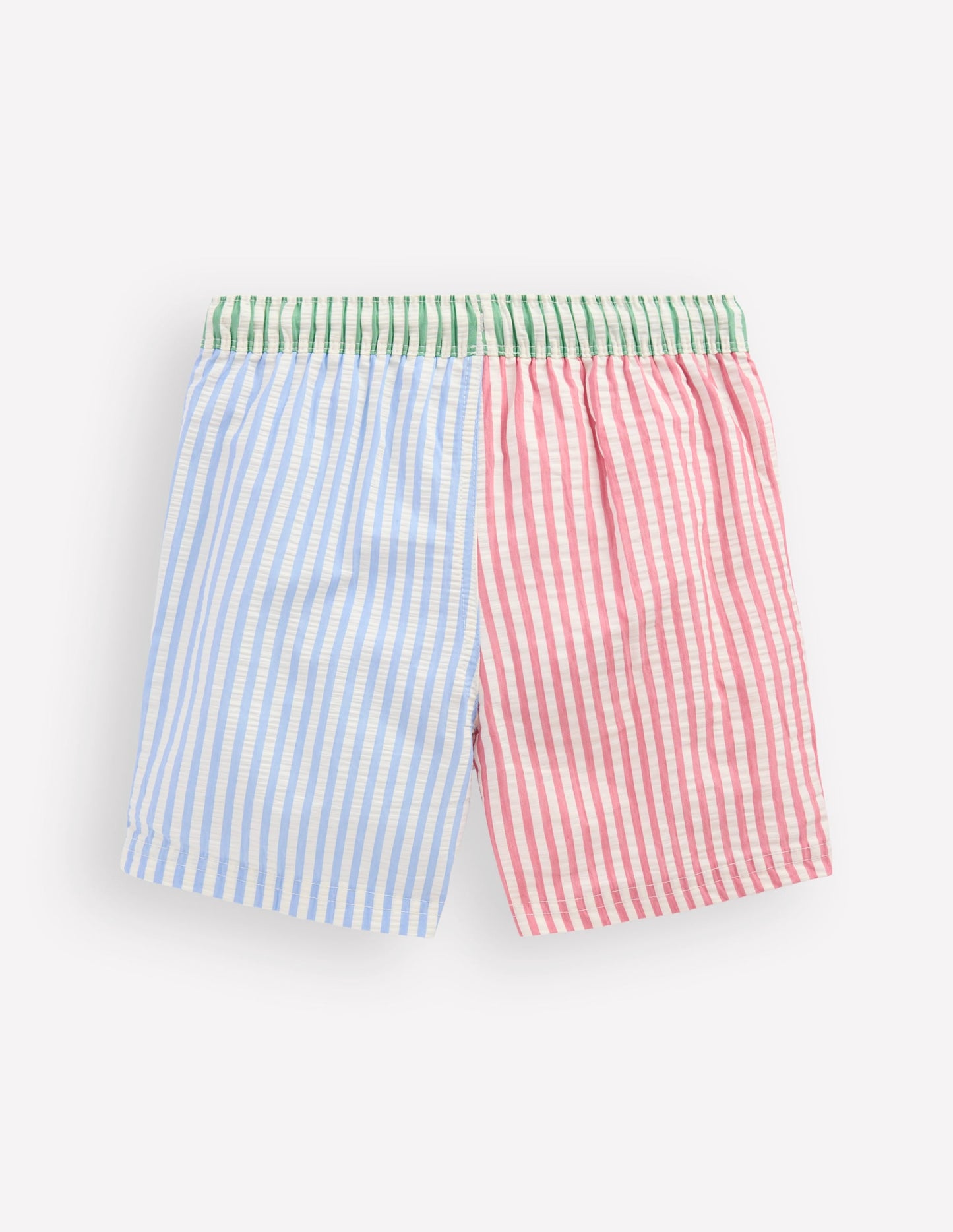 Swim Shorts-Seersucker Stripe