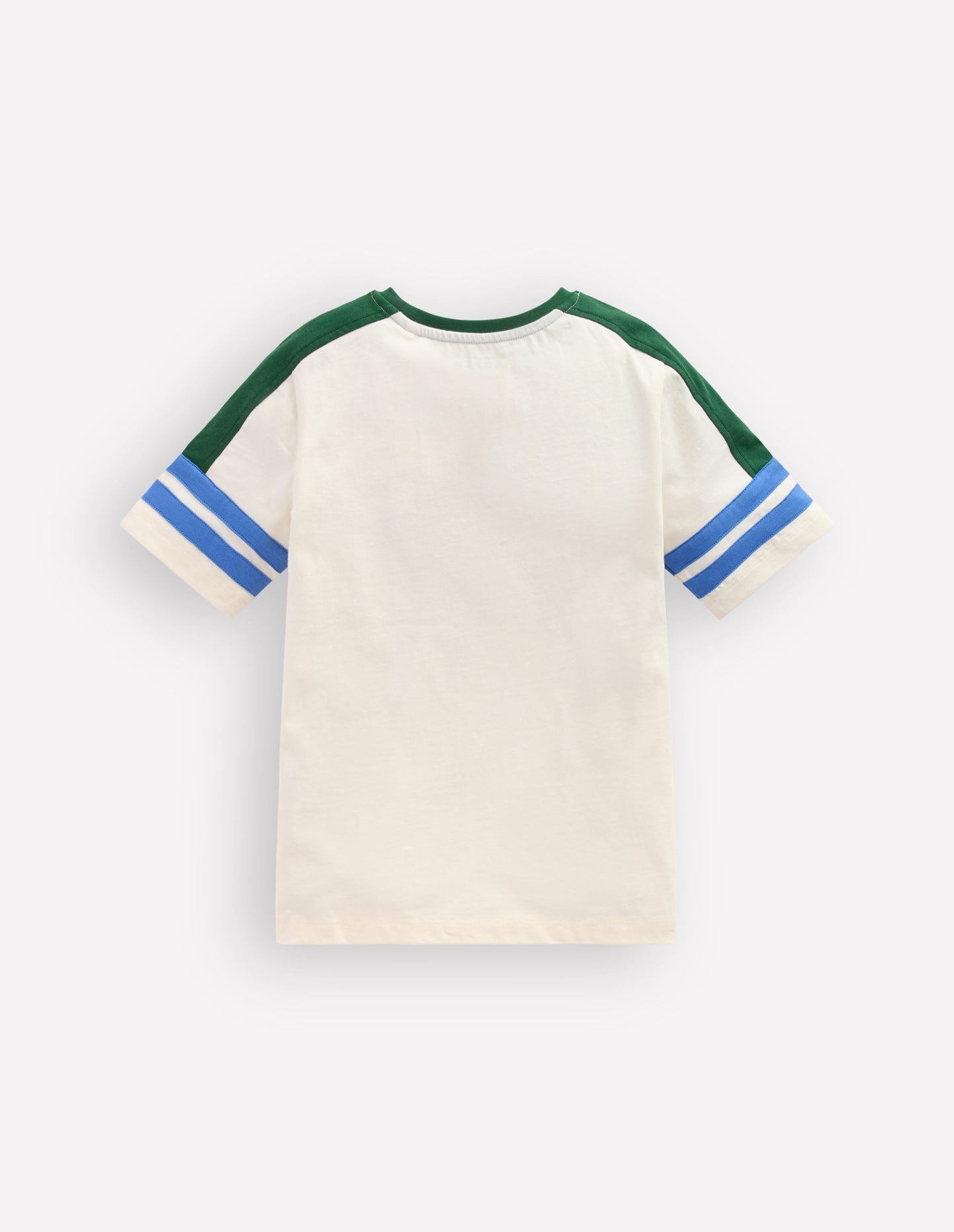 Short Sleeve Colourblock Tee-COCONUT MILK COLOURBLOCK