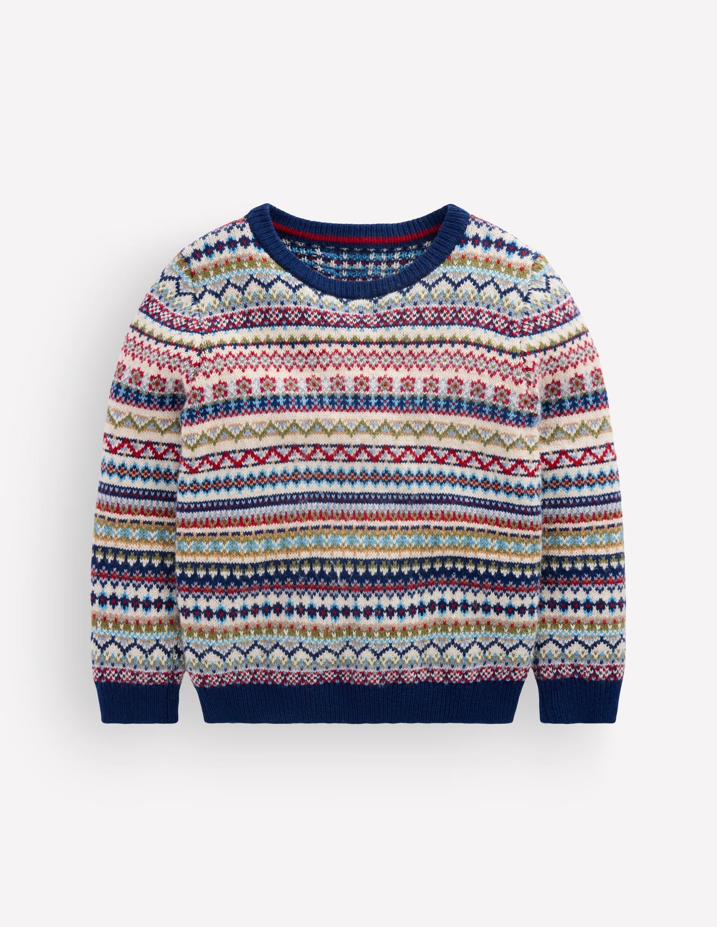 Fair Isle Jumper-Multi Fairisle