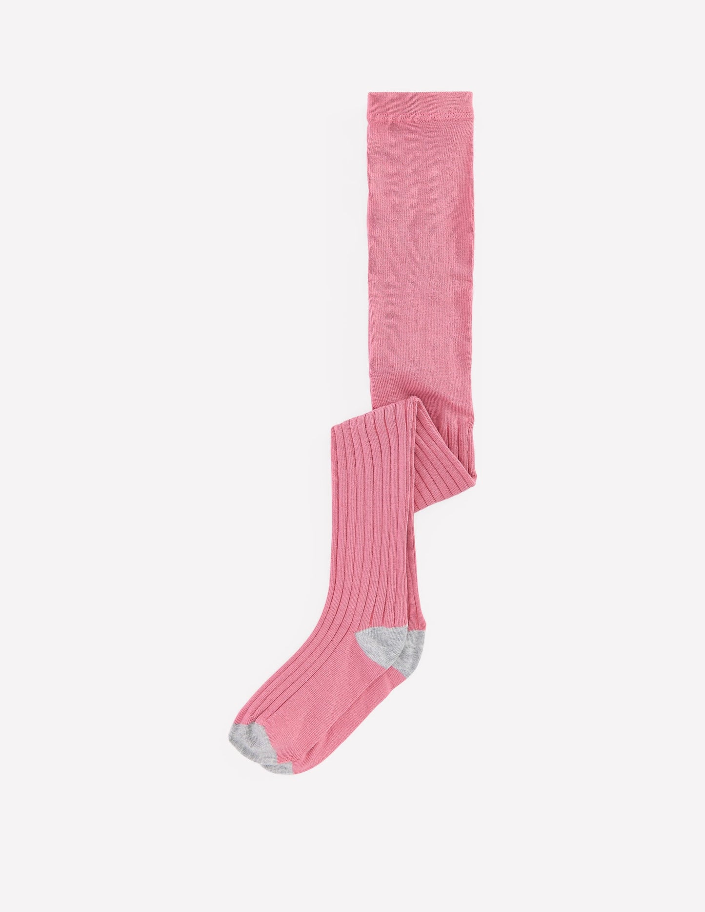 Ribbed Tights-Pink Haze