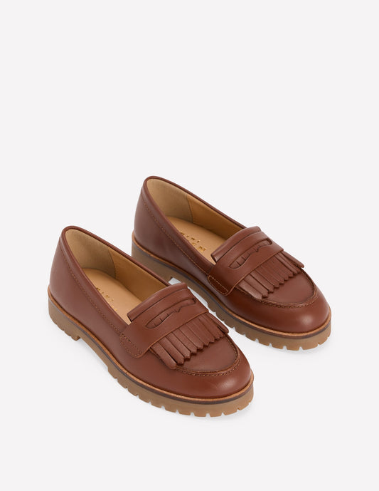 Chunky Loafer-Tan
