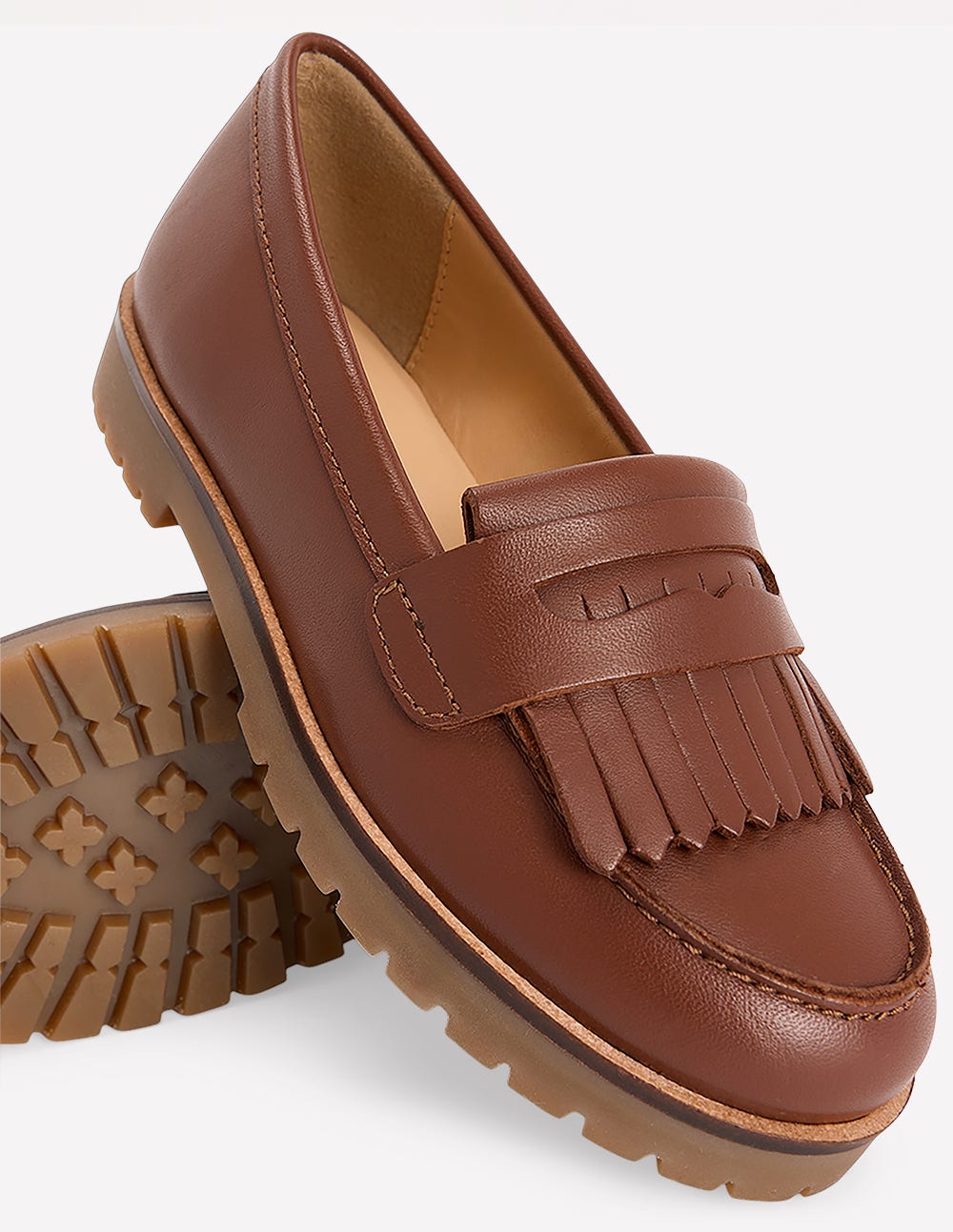 Chunky Loafer-Tan