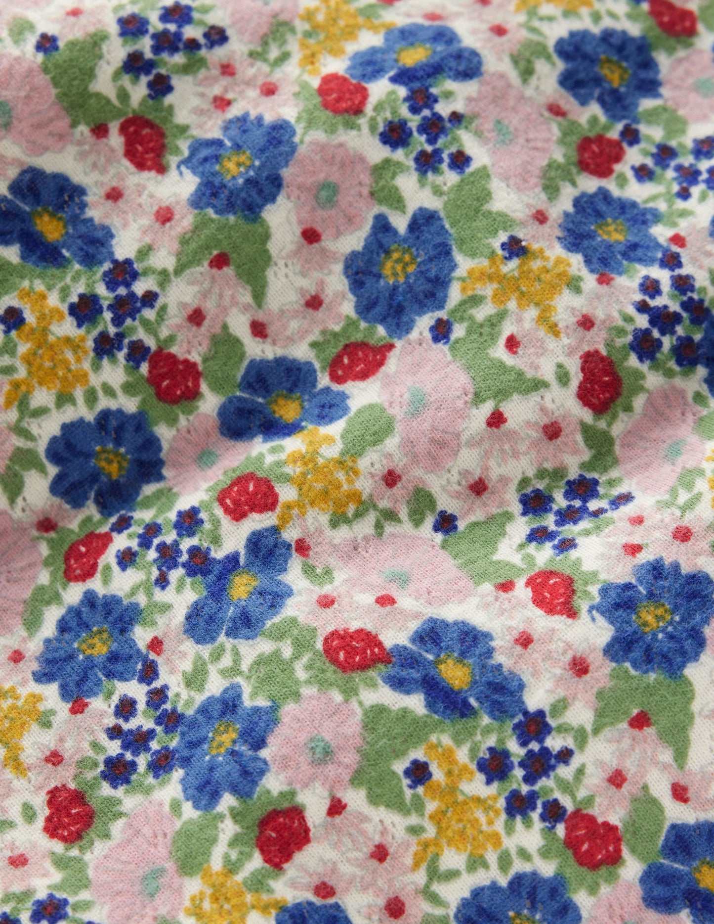 Long Sleeve Pointelle Top-Hotchpotch Floral