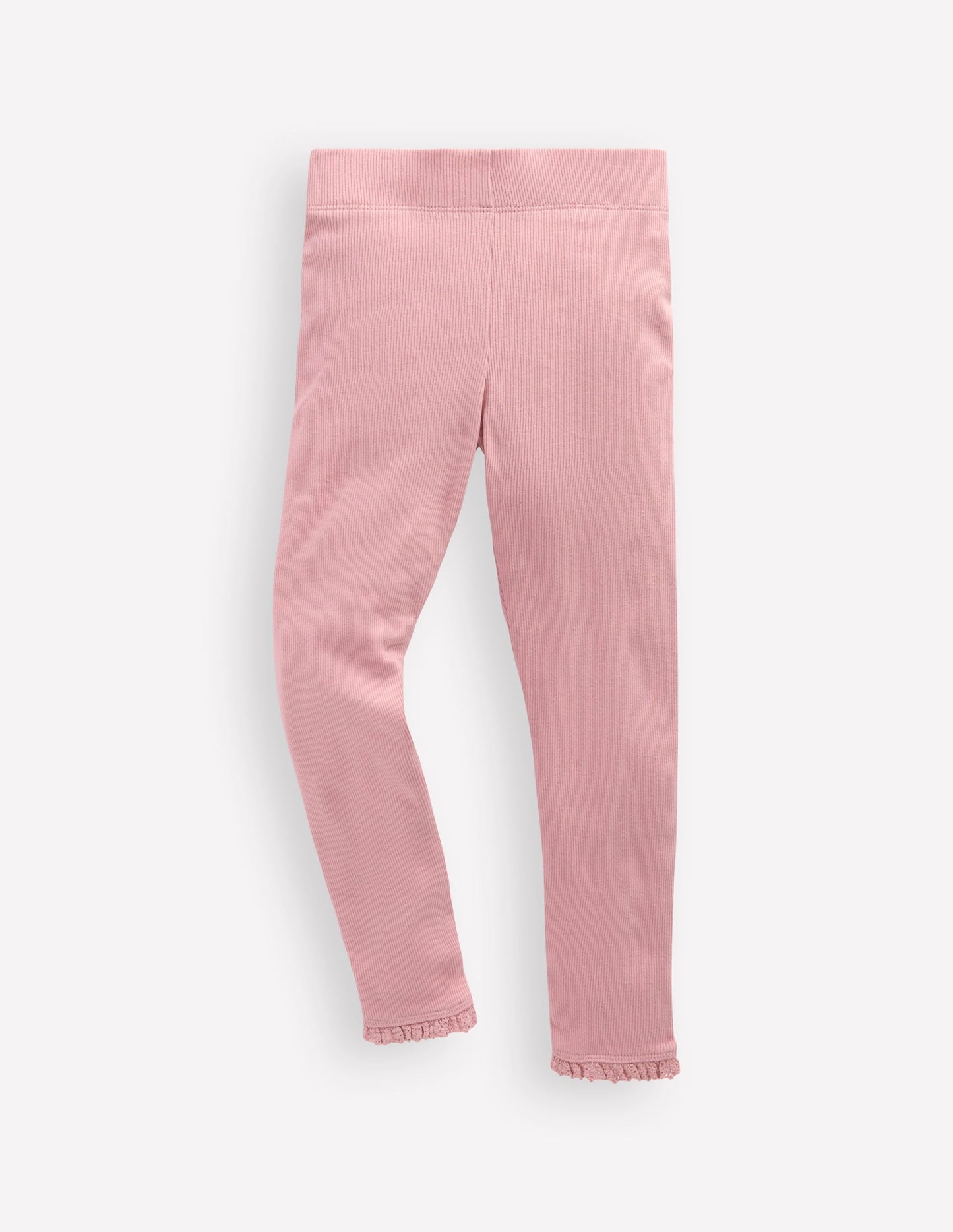 Ribbed Leggings-Vintage Pink