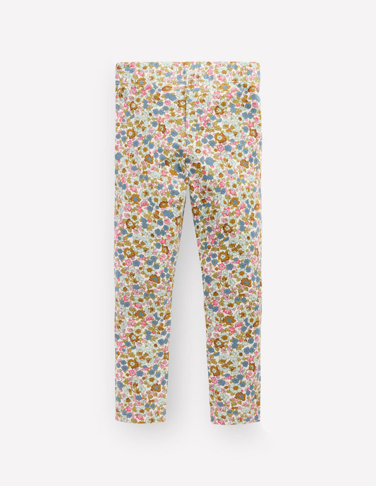 Fun Leggings-Bluejay Flowerbed