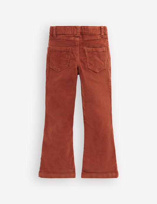Kick Flare Jean-Burnt Orange