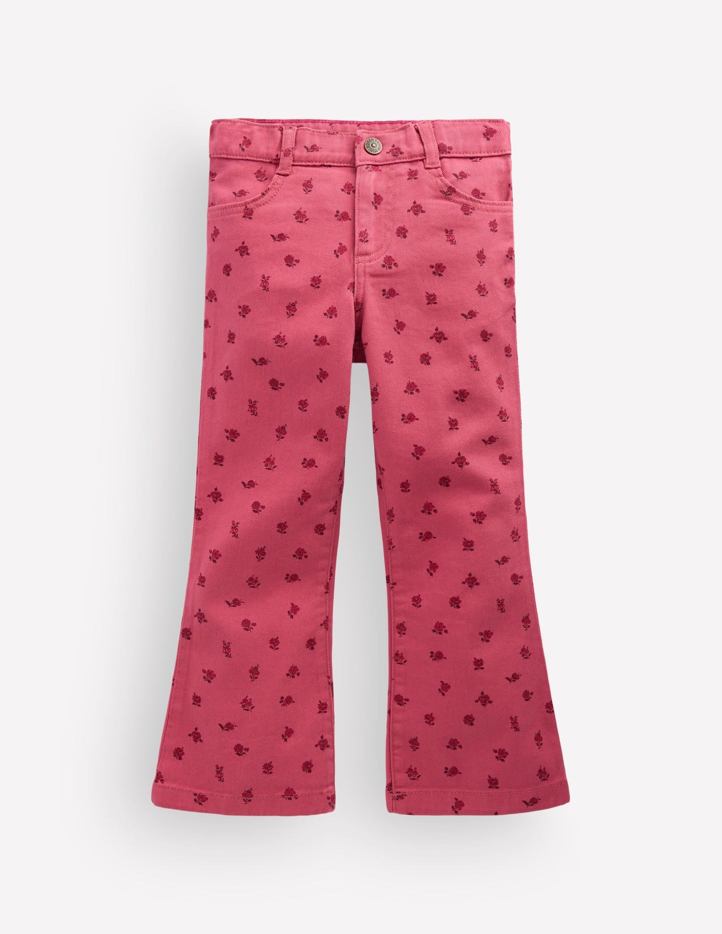 Kick Flare Jean-Winter Blush Vintage Roses