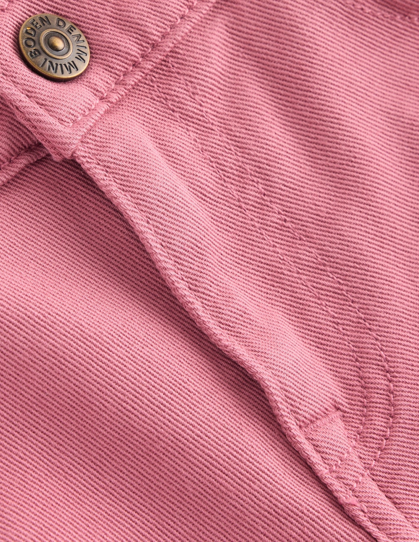 Wide Leg Jeans-Pink Heather