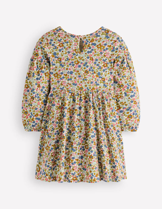Madeline Blouson Sleeve Dress-Ditsy Floral