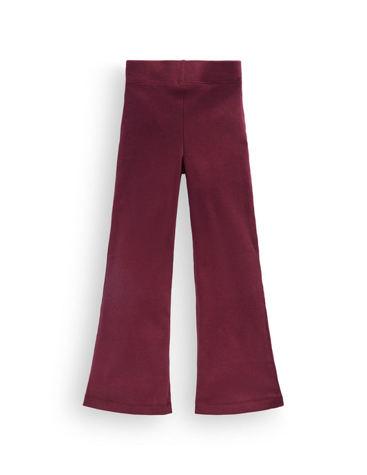 3-Pack Ribbed Flared Leggings-Mutli