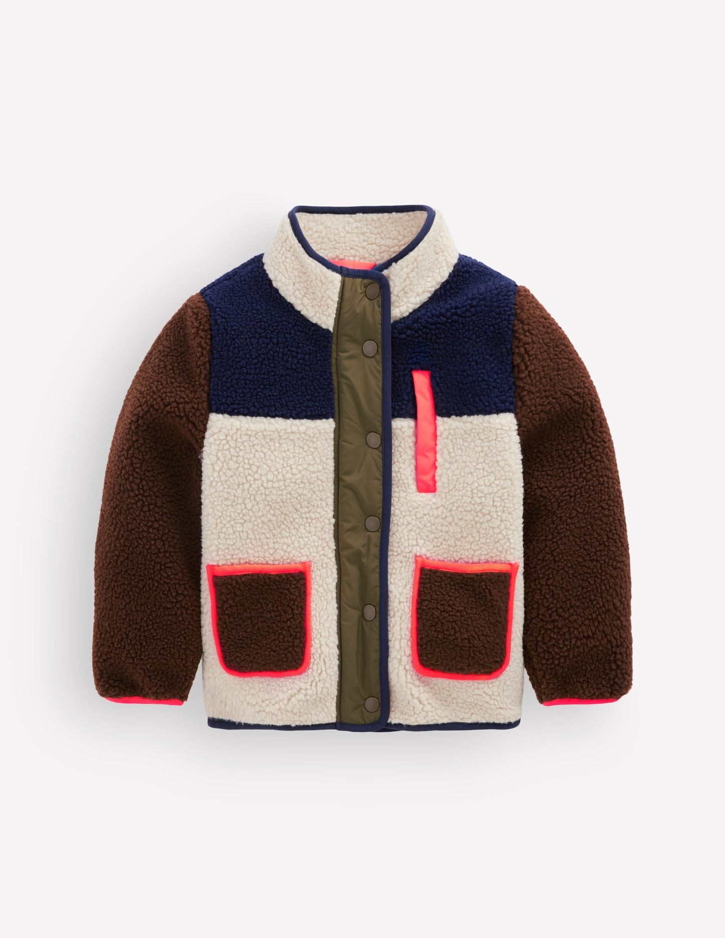Fun Borg Mix Fleece-Brown Borg Mix