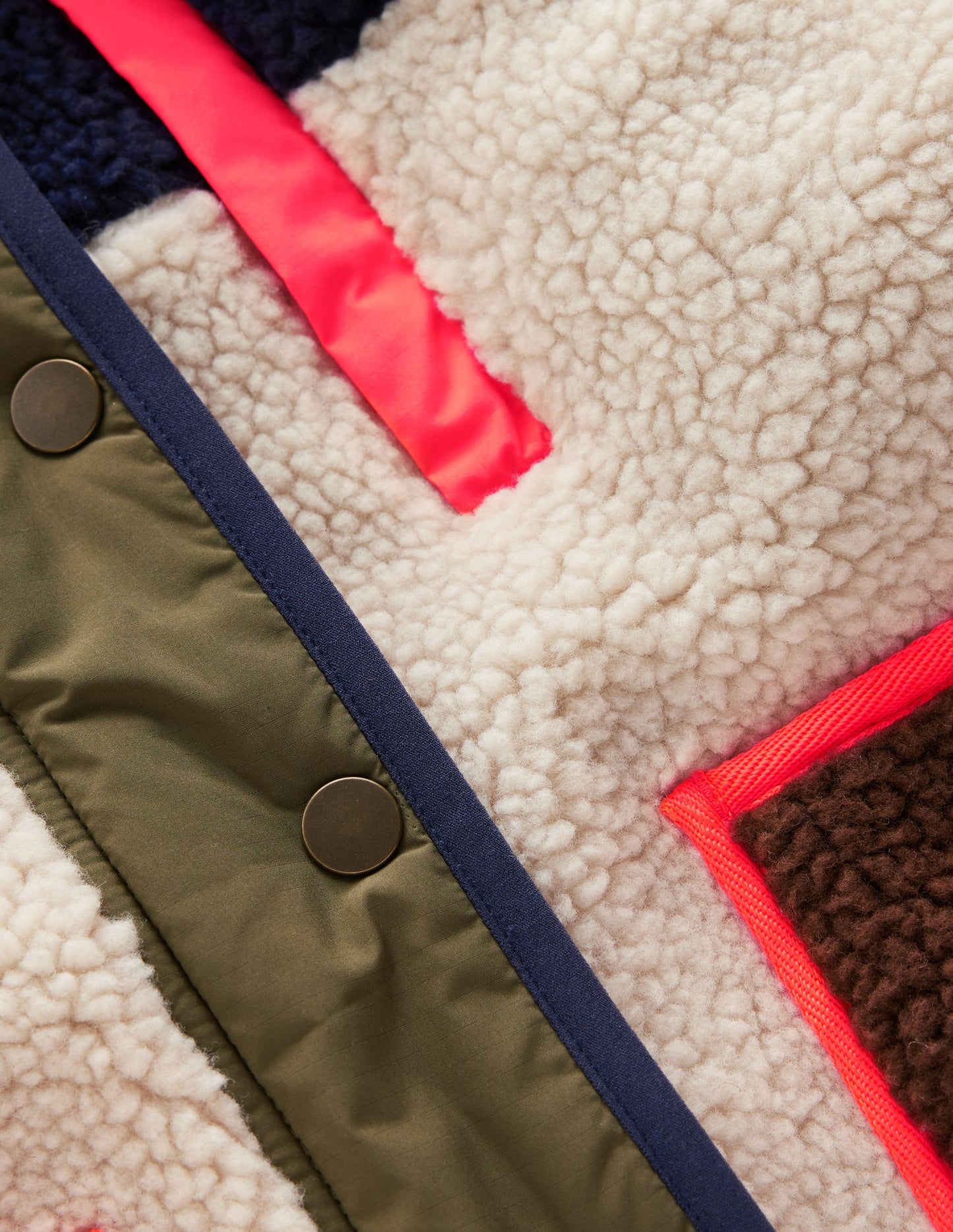 Fun Borg Mix Fleece-Brown Borg Mix