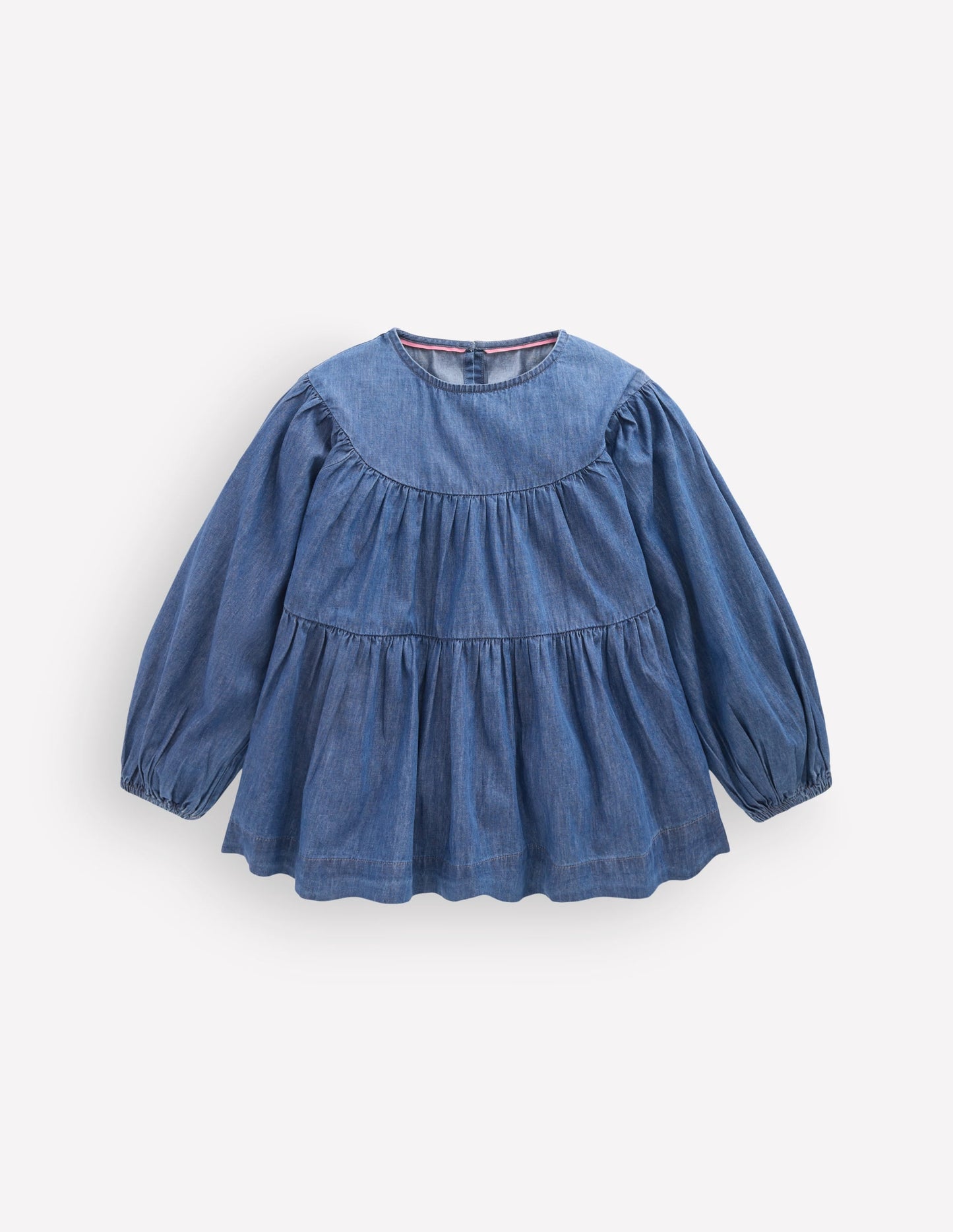 Tiered Woven Top-Mid Vintage