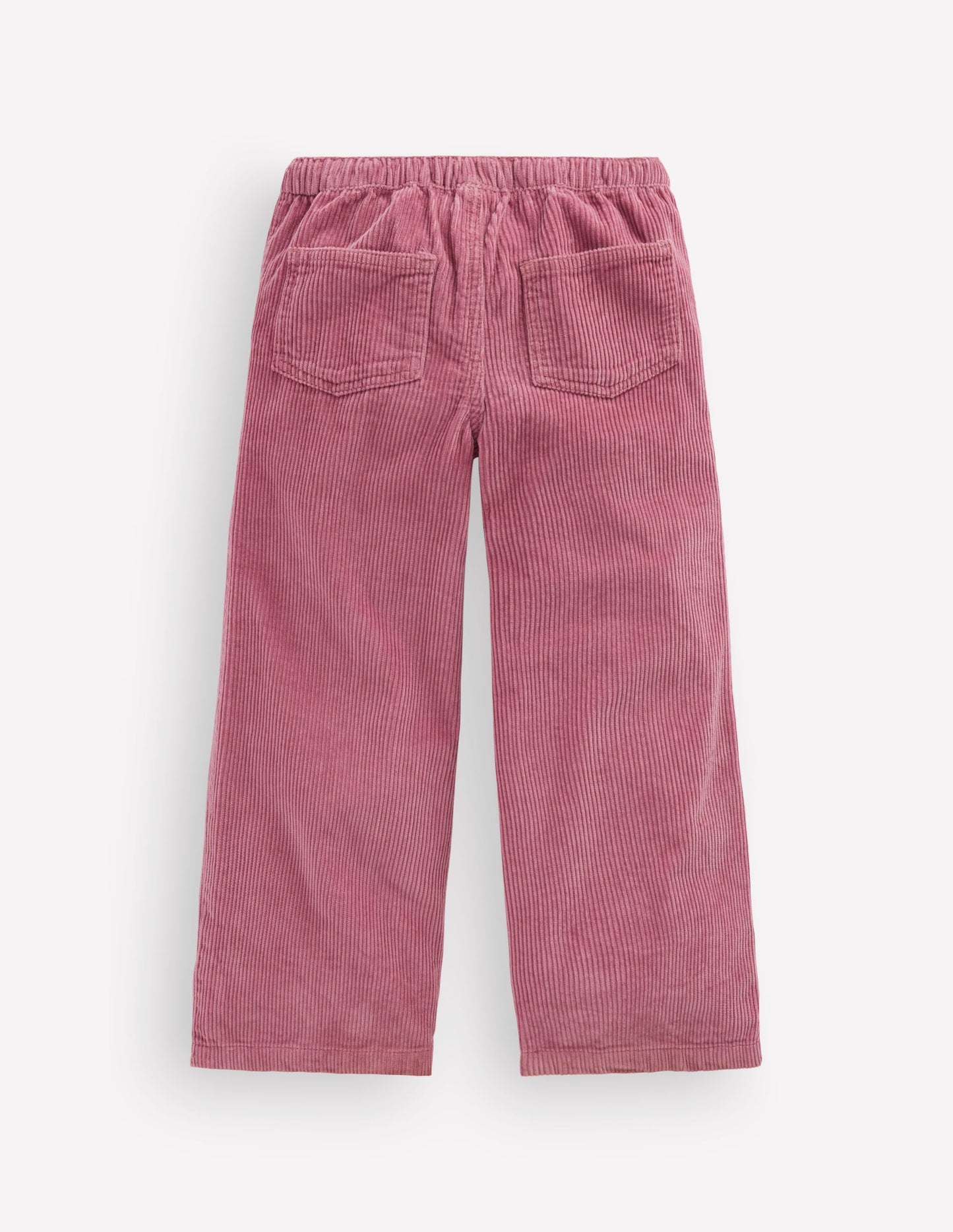 Draw Cord Trousers-Pink Heather