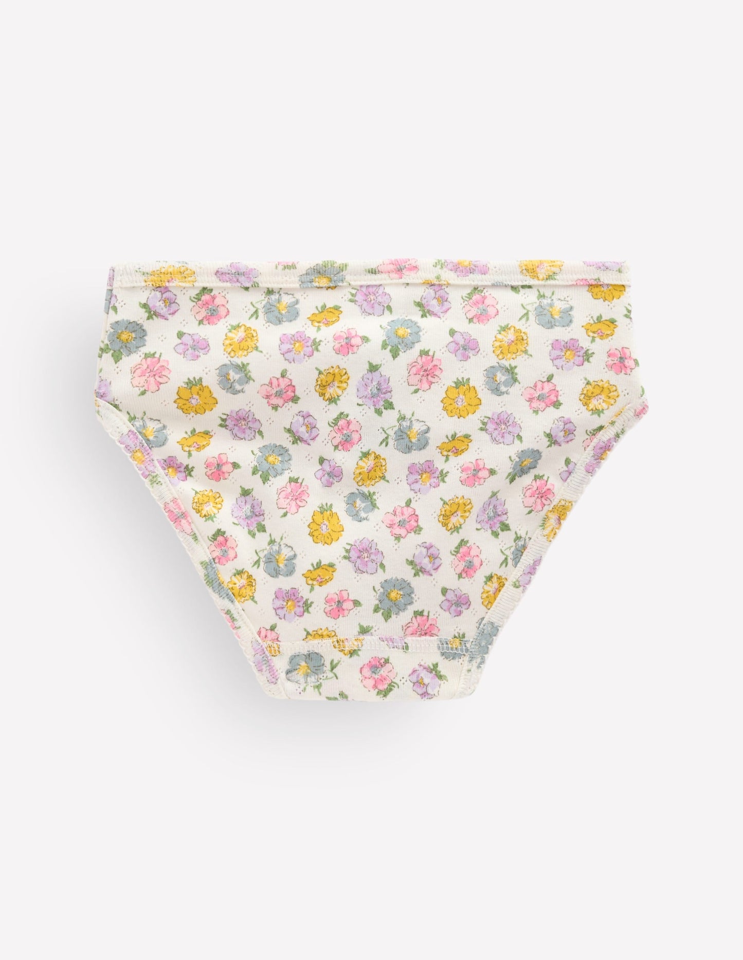 7-pack Pointelle Pants-Rosa floral